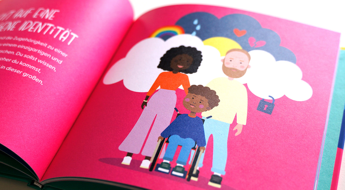 Buch 'KINDERRECHTE SIND FÜR ALLE DA!'