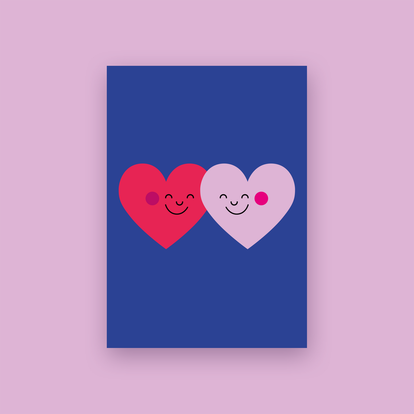 Karte 'LIEBE' im 3er Set