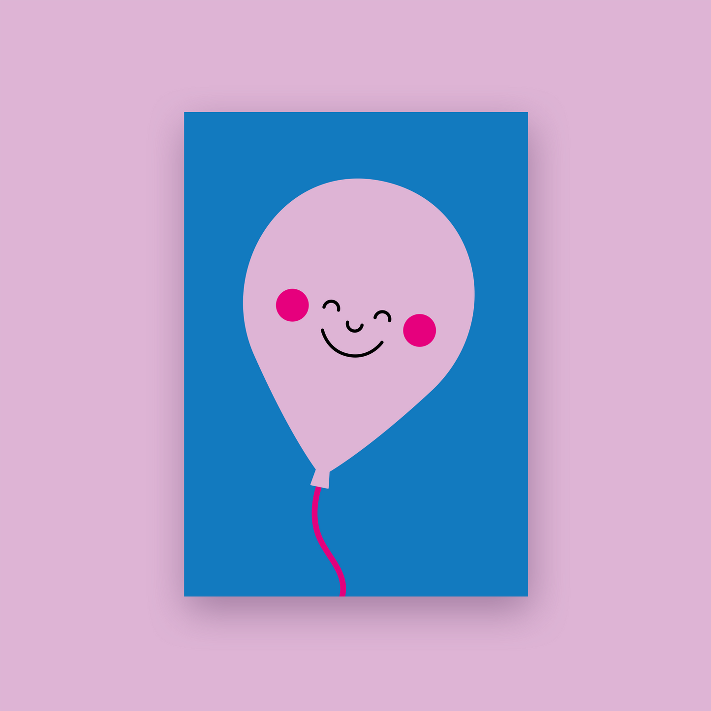 Karte 'BALLON' im 3er Set