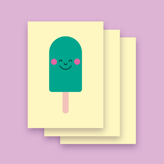 Karte 'EIS' im 3er Set
