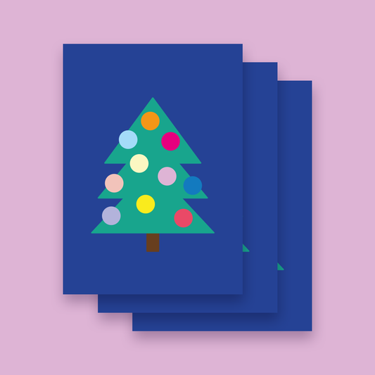 Karte 'BAUM' im 3er Set