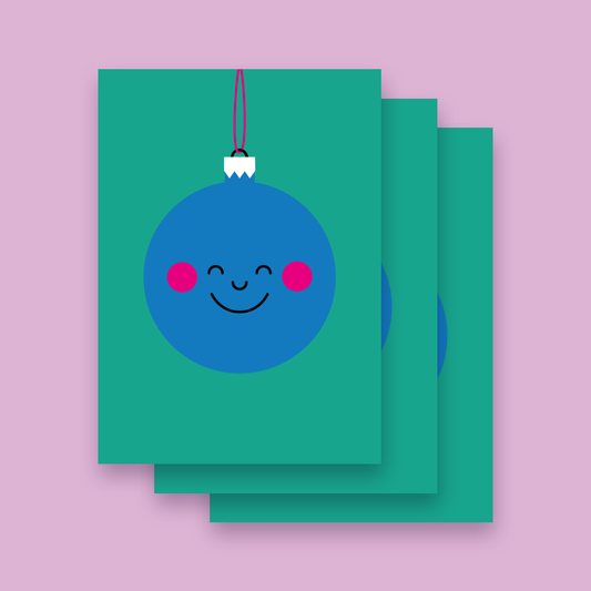 Karte 'KUGEL' im 3er Set