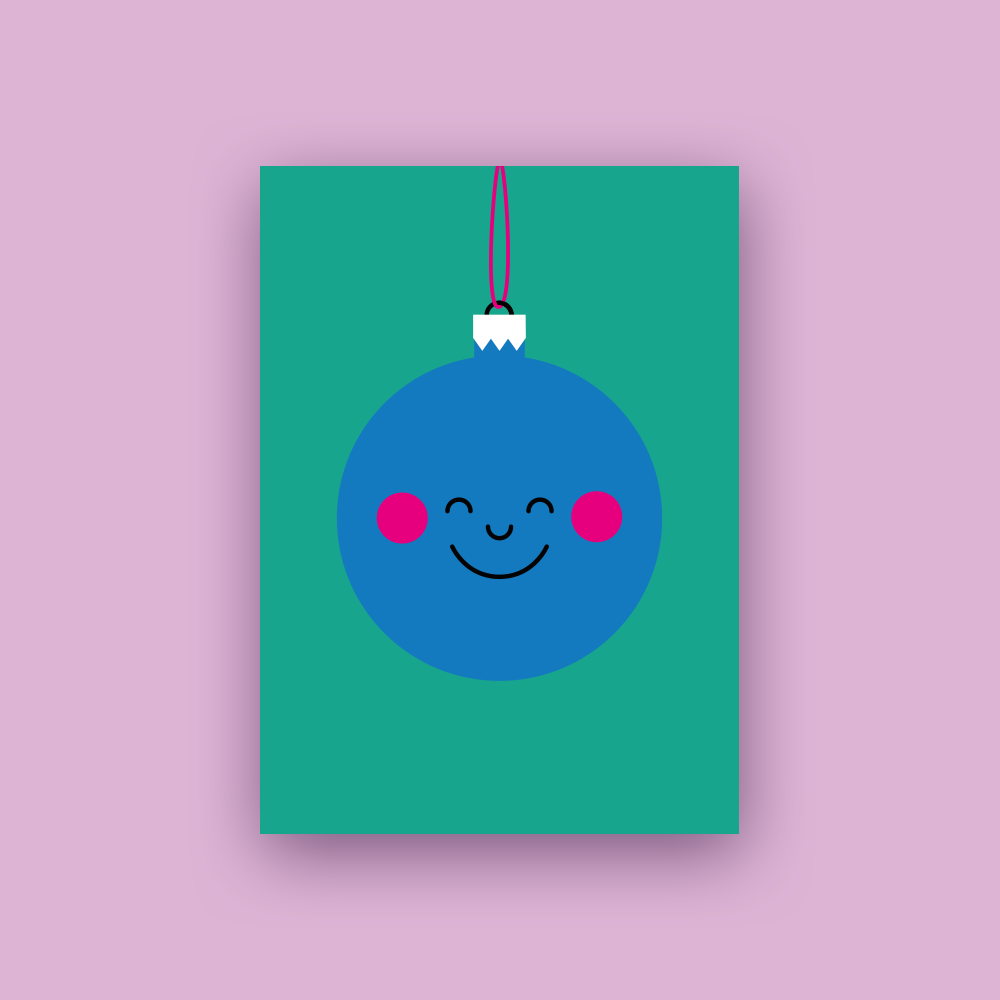 Karte 'KUGEL' im 3er Set