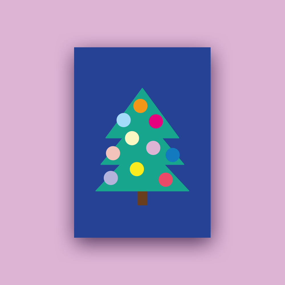 Karte 'BAUM' im 3er Set